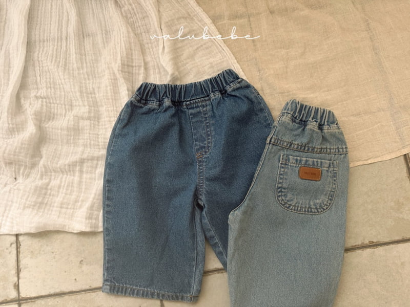 Valu Bebe - Korean Baby Fashion - #babyoninstagram - Toy Denim Pants - 5