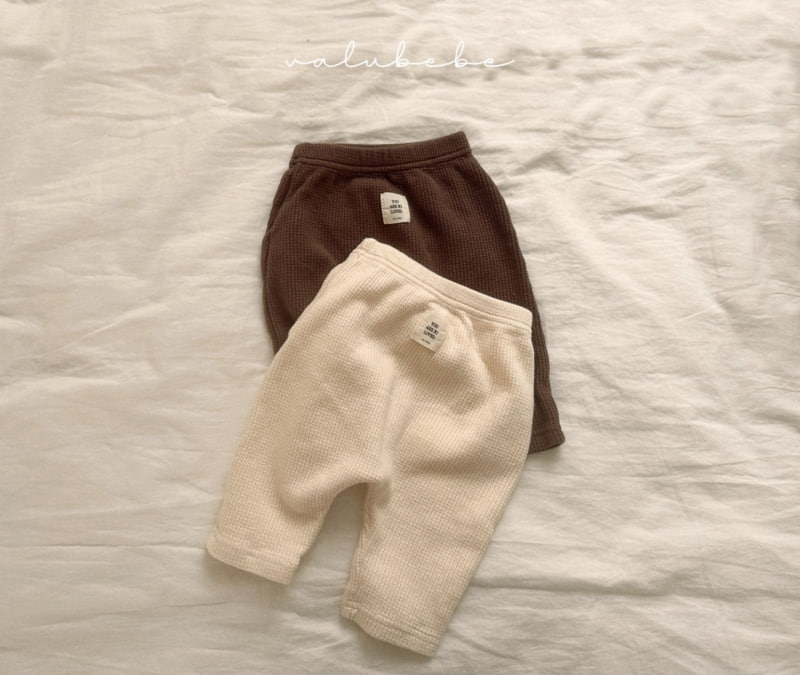 Valu Bebe - Korean Baby Fashion - #babyoninstagram - Taro Waffle Pants - 5