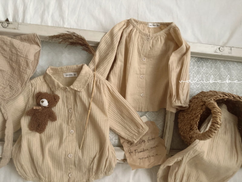 Valu Bebe - Korean Baby Fashion - #babyoninstagram - Bebe Natural Vella Bodysuit - 2