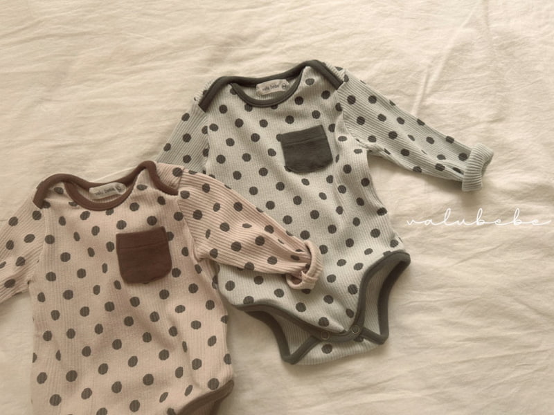 Valu Bebe - Korean Baby Fashion - #babyootd - Bebe Dot Romper - 2