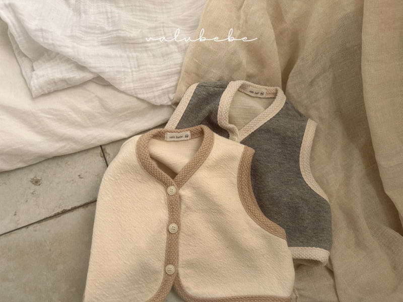 Valu Bebe - Korean Baby Fashion - #babyootd - Mocha Vest