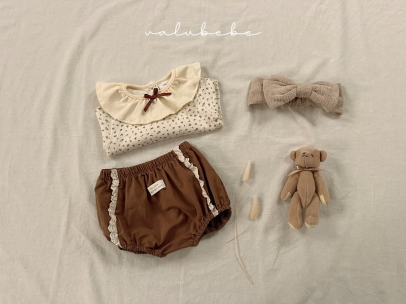 Valu Bebe - Korean Baby Fashion - #babyoninstagram - Bebe Benny Frill Bloomer - 4