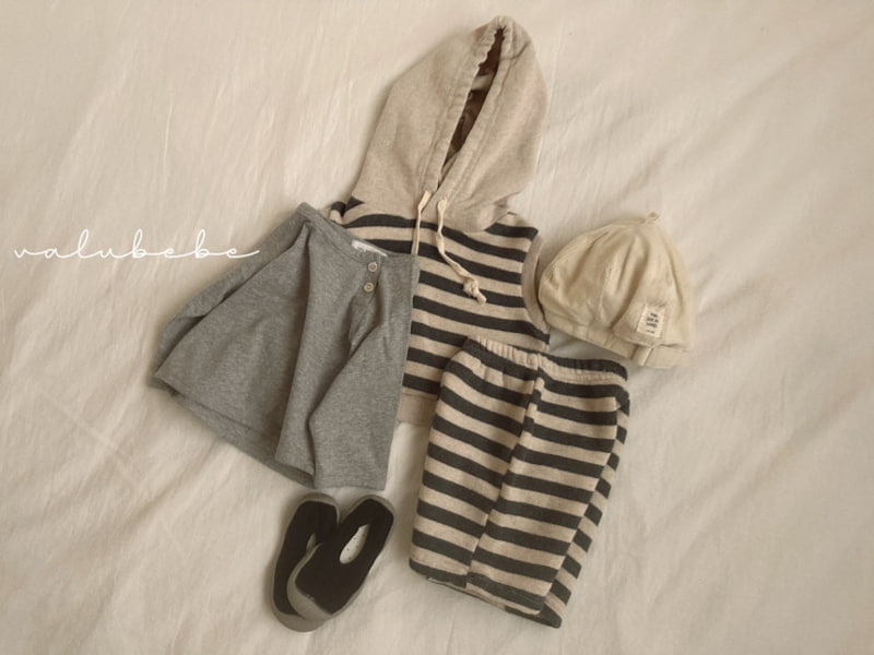 Valu Bebe - Korean Baby Fashion - #babyootd - Stripe Hoodie - 12