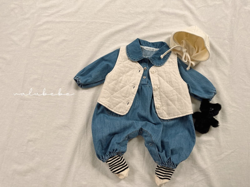 Valu Bebe - Korean Baby Fashion - #babyootd - Hame Quilting Vest - 11