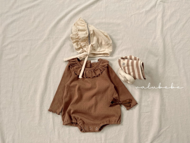 Valu Bebe - Korean Baby Fashion - #babyoninstagram - Heim Frill Bonnet - 4