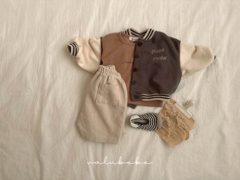 Valu Bebe - Korean Baby Fashion - #babyoutfit - More Baseball Jumper - 6