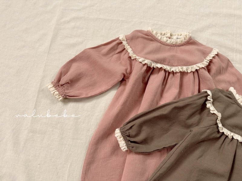 Valu Bebe - Korean Baby Fashion - #babyoutfit - Bebe Glory Lace One-piece - 7