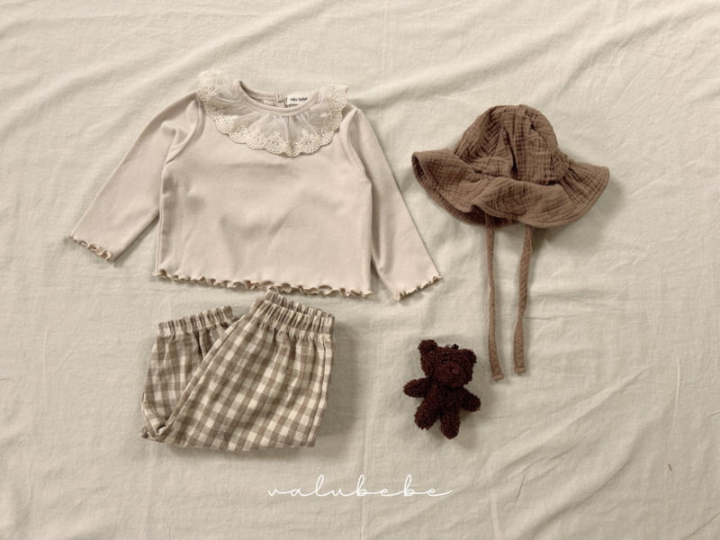 Valu Bebe - Korean Baby Fashion - #babyoutfit - Lace Frill Tee - 5