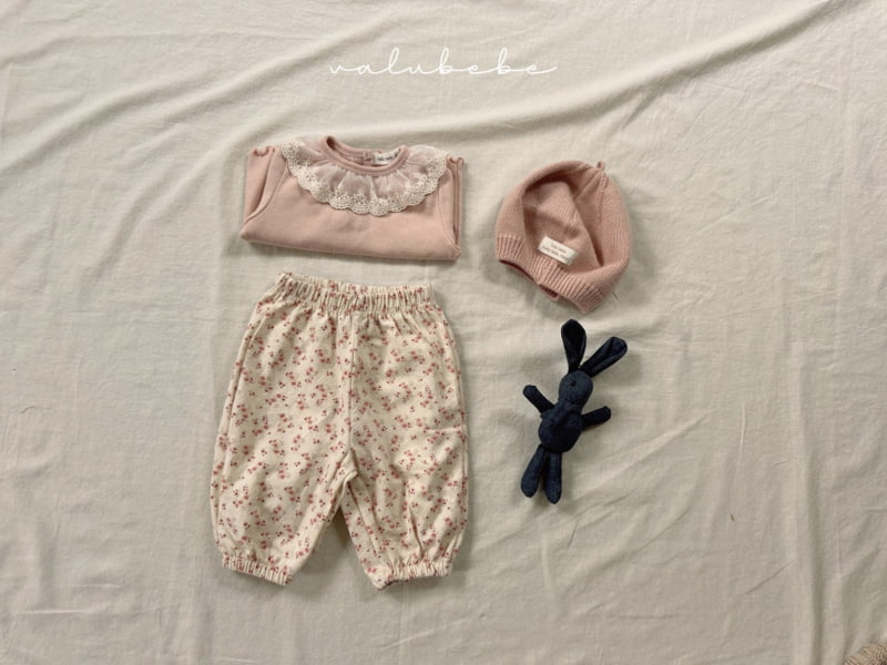 Valu Bebe - Korean Baby Fashion - #babyoutfit - Lace Frill Tee - 6