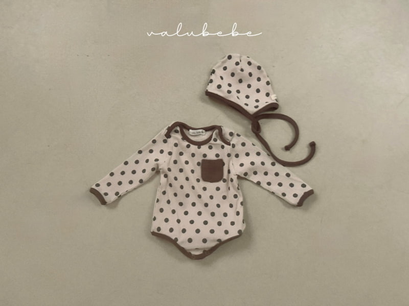 Valu Bebe - Korean Baby Fashion - #babyoutfit - Bebe Dot Romper - 4