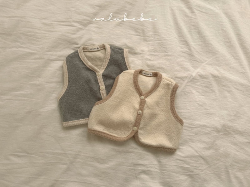 Valu Bebe - Korean Baby Fashion - #babyoutfit - Mocha Vest - 2