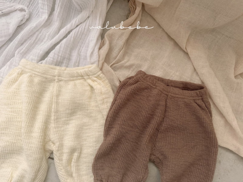 Valu Bebe - Korean Baby Fashion - #babyoutfit - Hazzu Knit Pants - 6