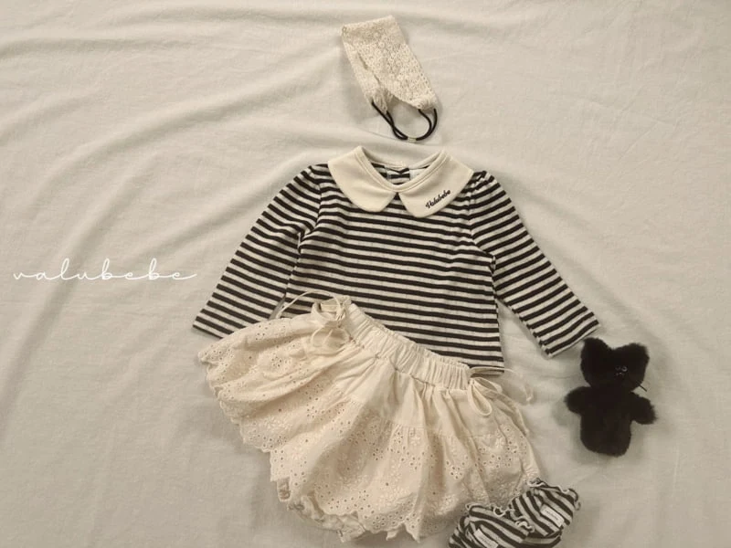 Valu Bebe - Korean Baby Fashion - #babyoutfit - Bebe Lace Skirt Bloomer - 5