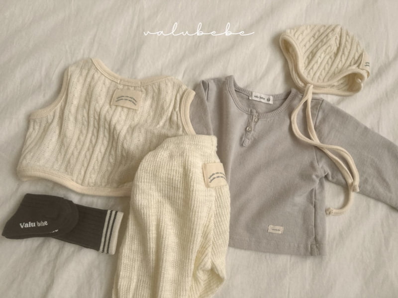 Valu Bebe - Korean Baby Fashion - #babyoutfit - Haru Knit Beanie - 10