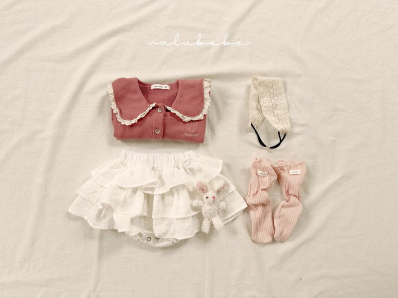 Valu Bebe - Korean Baby Fashion - #babyoutfit - Eyelet Doldol Socks - 9