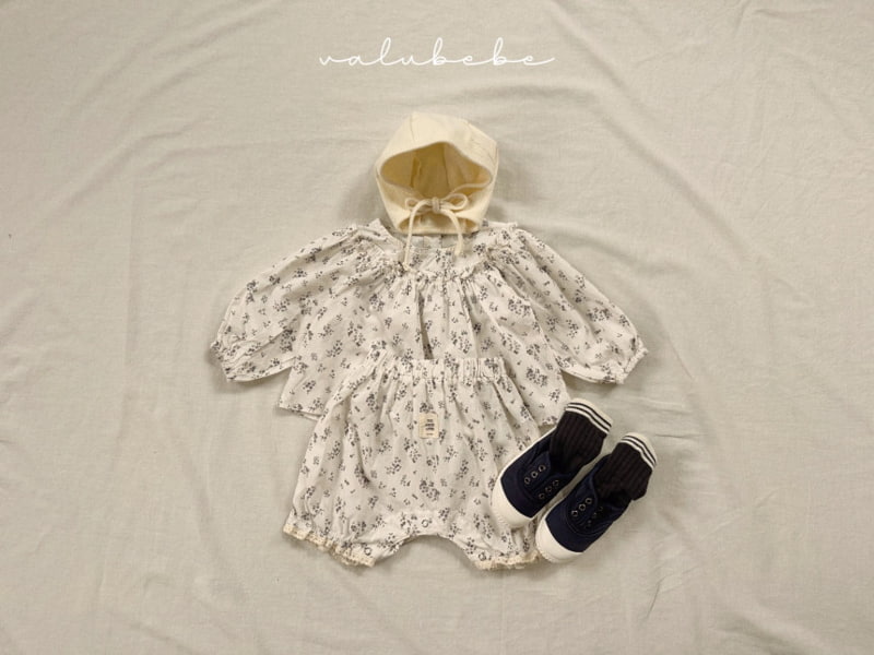 Valu Bebe - Korean Baby Fashion - #babywear - Bebe Floral Blouse - 8