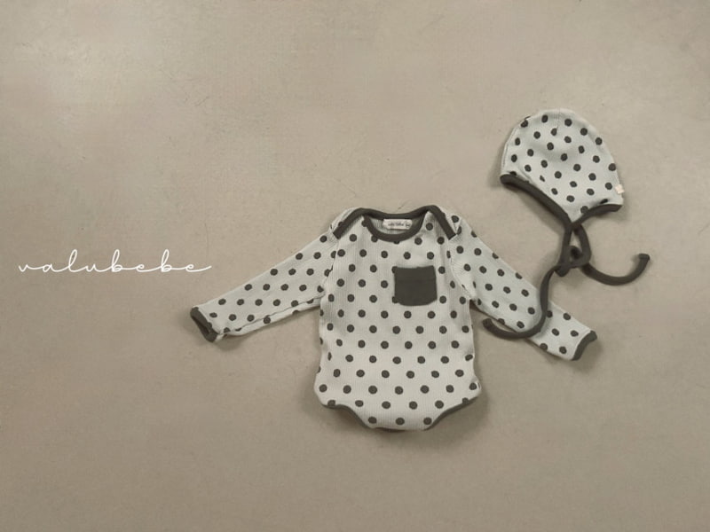 Valu Bebe - Korean Baby Fashion - #babywear - Bebe Dot Romper - 5