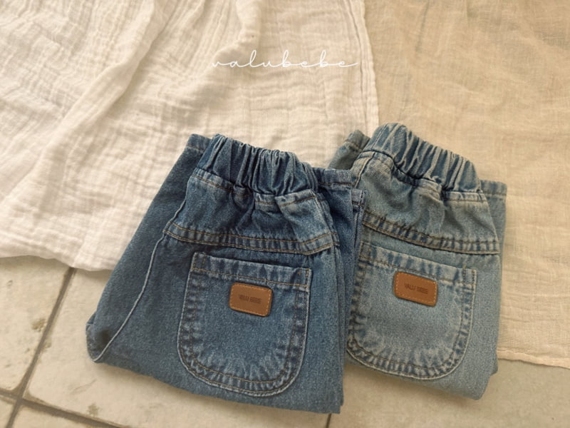 Valu Bebe - Korean Baby Fashion - #onlinebabyshop - Toy Denim Pants - 11