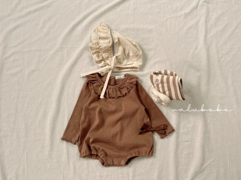 Valu Bebe - Korean Baby Fashion - #smilingbaby - Bebe Emily Frill Boysuit - 12