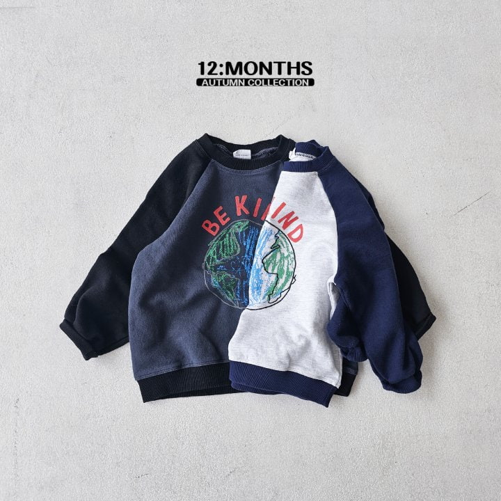 12 Month - Korean Children Fashion - #Kfashion4kids - Earth Sweatshirts with Mom - 12