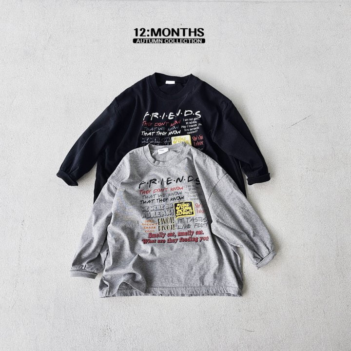 12 Month - Korean Children Fashion - #fashionkids - Friends Tee with Mom - 6