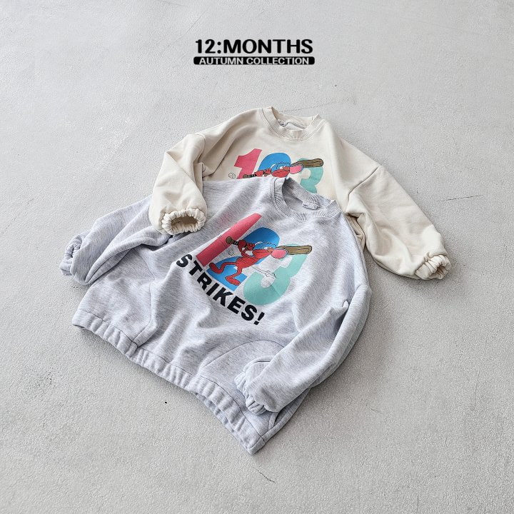 12 Month - Korean Children Fashion - #magicofchildhood - Strike Sweatshirts with Mom - 5