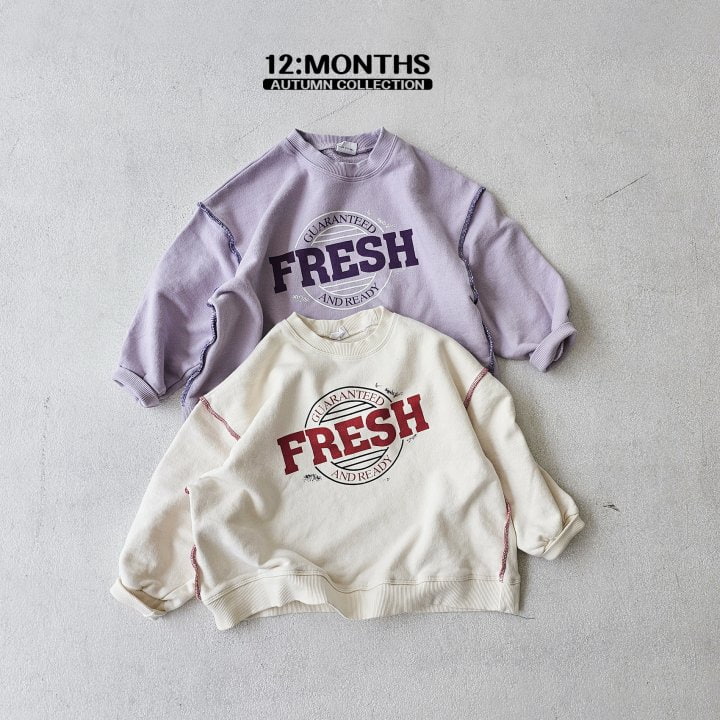 12 Month - Korean Children Fashion - #magicofchildhood - Fresh Pullover with Mom