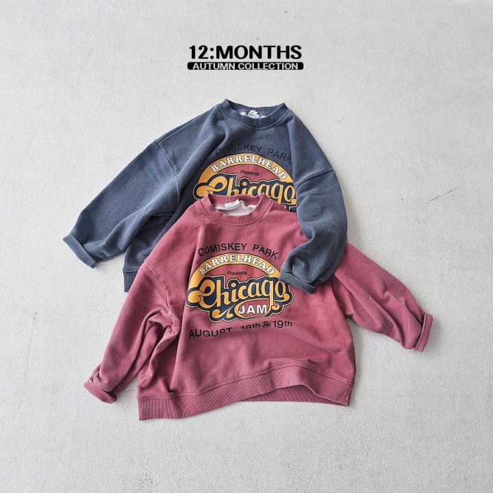 12 Month - Korean Children Fashion - #toddlerclothing - Chicago Sweatshirts with Mom