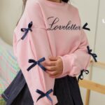 Love Letter Ribbon Sweatshirts