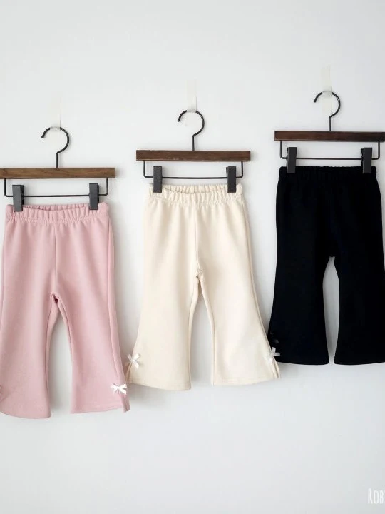 Ribbon Bootscut Pants