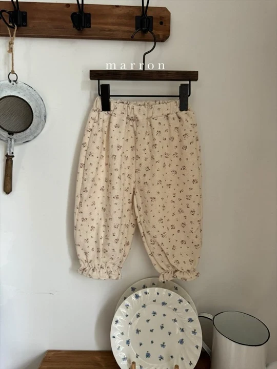 Small Flower Pants