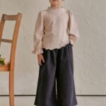 Cotton Pintuck Pants