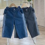 Slit Carpender Denim Pants