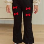 Petit Ribbon Bootscut Pants