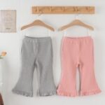 Frill Bootscut Pants