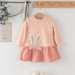 Stripe Rabbit Dress