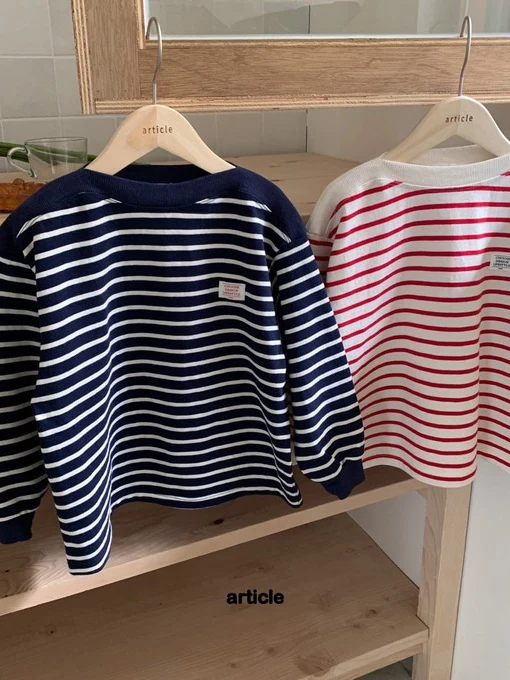 Stripe Boatneck Tee