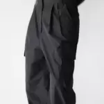 Nylon Cargon Wide Slacks