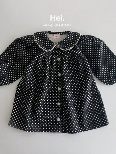 Dot Collar One-piece