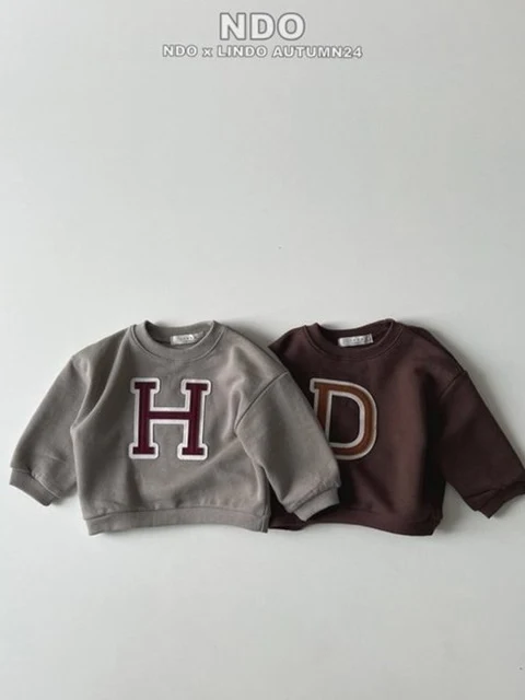 D Patch Sweatshirts