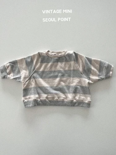 Butter Stripe Sweatshirts