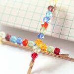 Rainbow Beads Hairpin