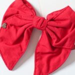 Red Mania Big Ribbon Hairpin