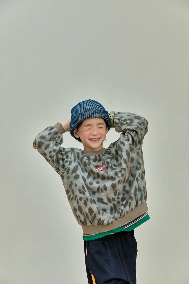 A-Market - Korean Children Fashion - #Kfashion4kids - Leopard Sweatshirts - 10