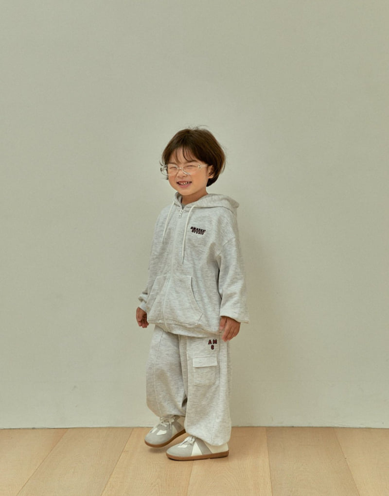 A-Market - Korean Children Fashion - #Kfashion4kids - Classic Hood Zip-up - 8