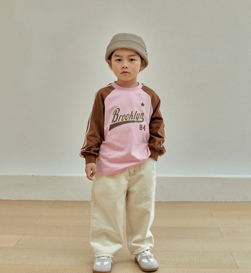 A-Market - Korean Children Fashion - #Kfashion4kids - Colored Brooklyn Tee - 7