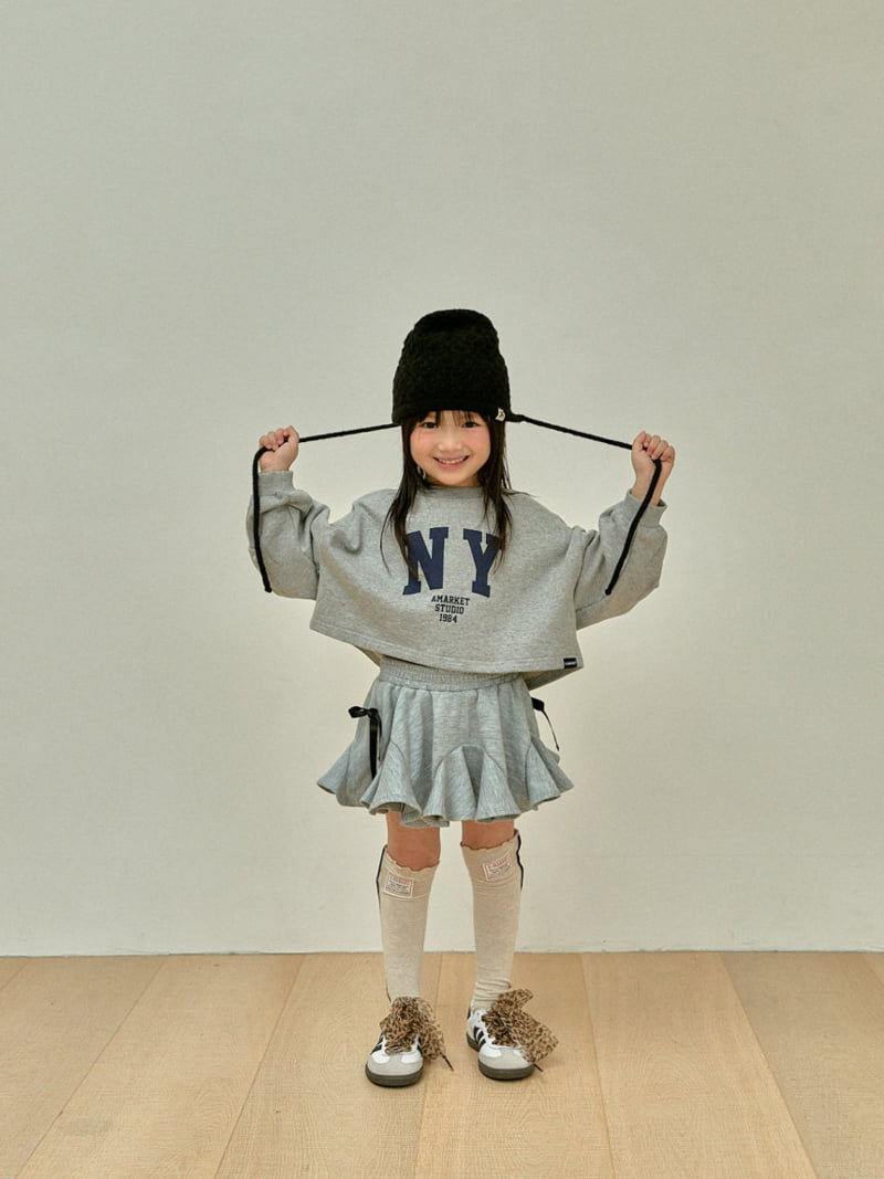 A-Market - Korean Children Fashion - #Kfashion4kids - NY Crop Sweatshirts - 7