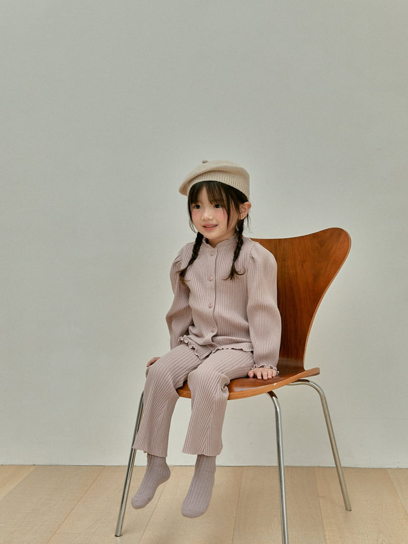 A-Market - Korean Children Fashion - #Kfashion4kids - Rib Bootscut Pants - 3