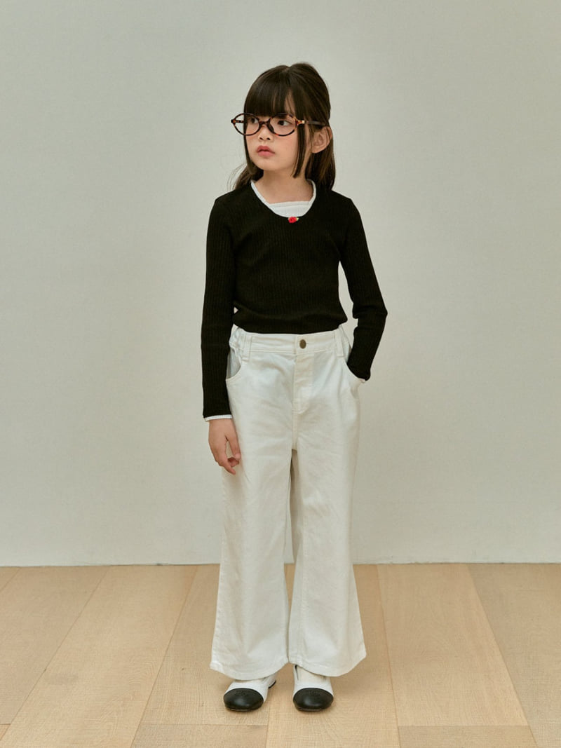 A-Market - Korean Children Fashion - #childofig - Cotton Pants - 3