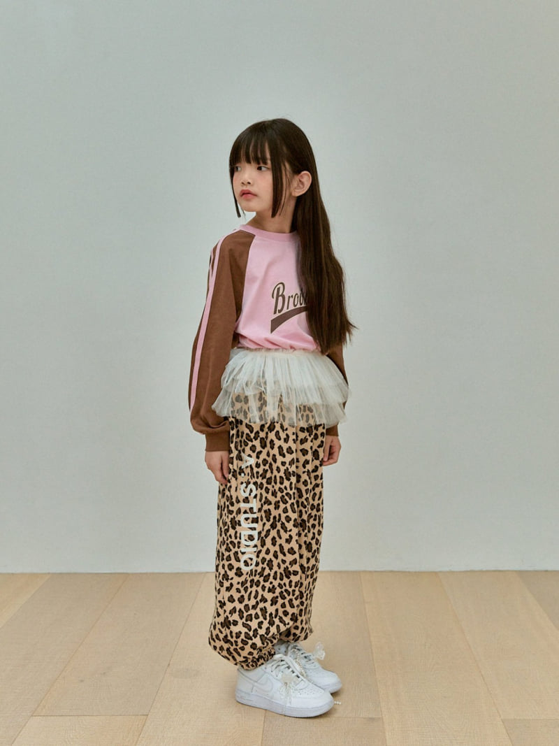 A-Market - Korean Children Fashion - #childofig - Leopard Jogger Pants - 2